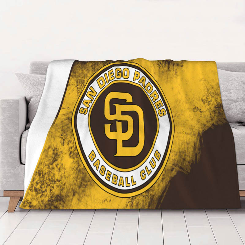 San Diego Padres Blanket Fleece Blankets Throw Blanket Plush Blanket