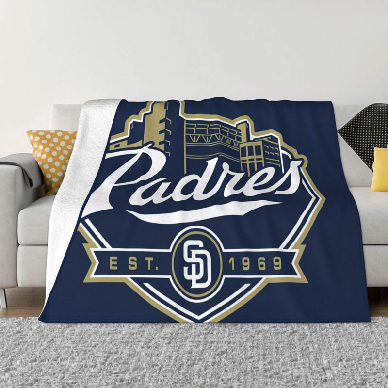 San Diego Padres Blanket Fleece Blankets Throw Blankets Plush Blankets