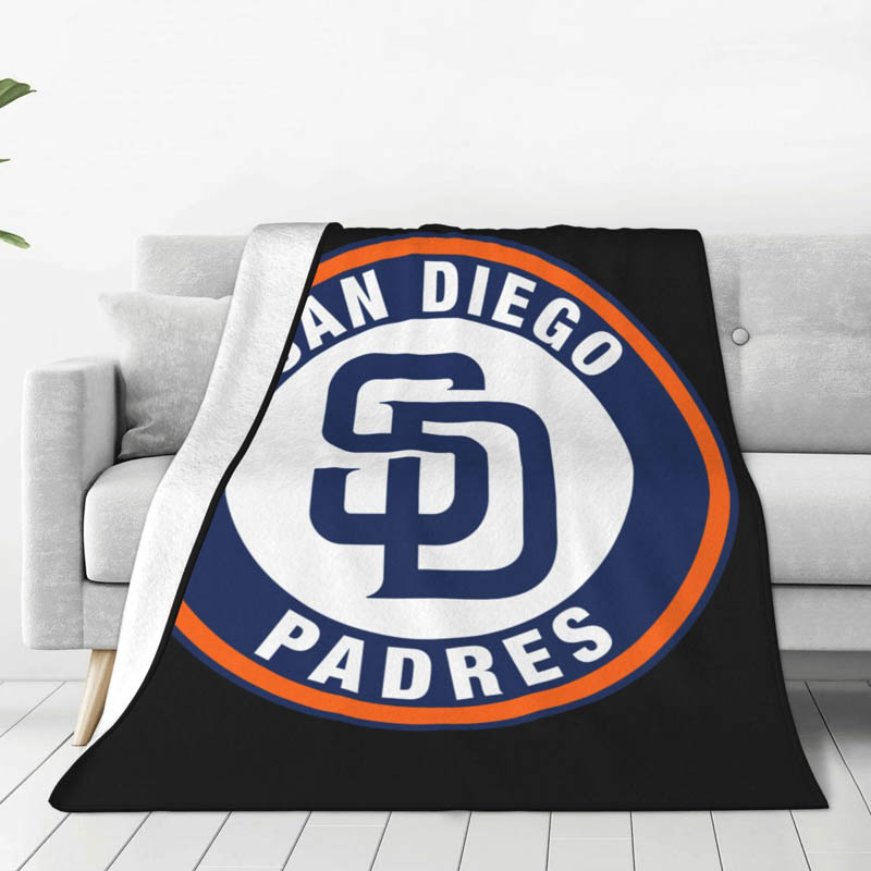San Diego Padres Blanket Sherpa Blanket Throw Blanket Plush Blanket