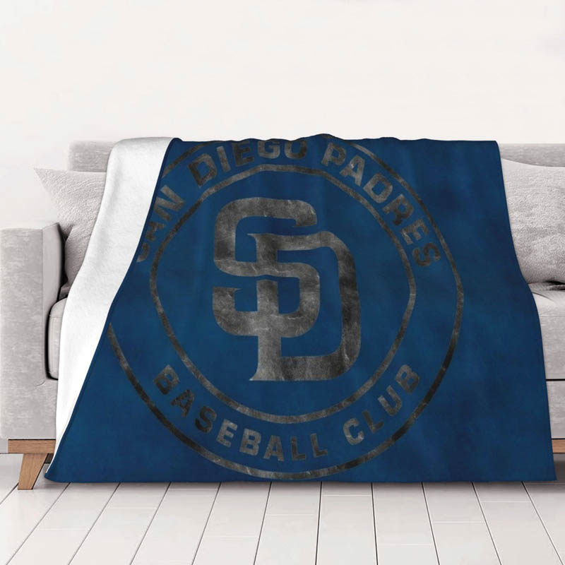 San Diego Padres Blanket Sherpa Blanket Throw Blankets Plush Blankets