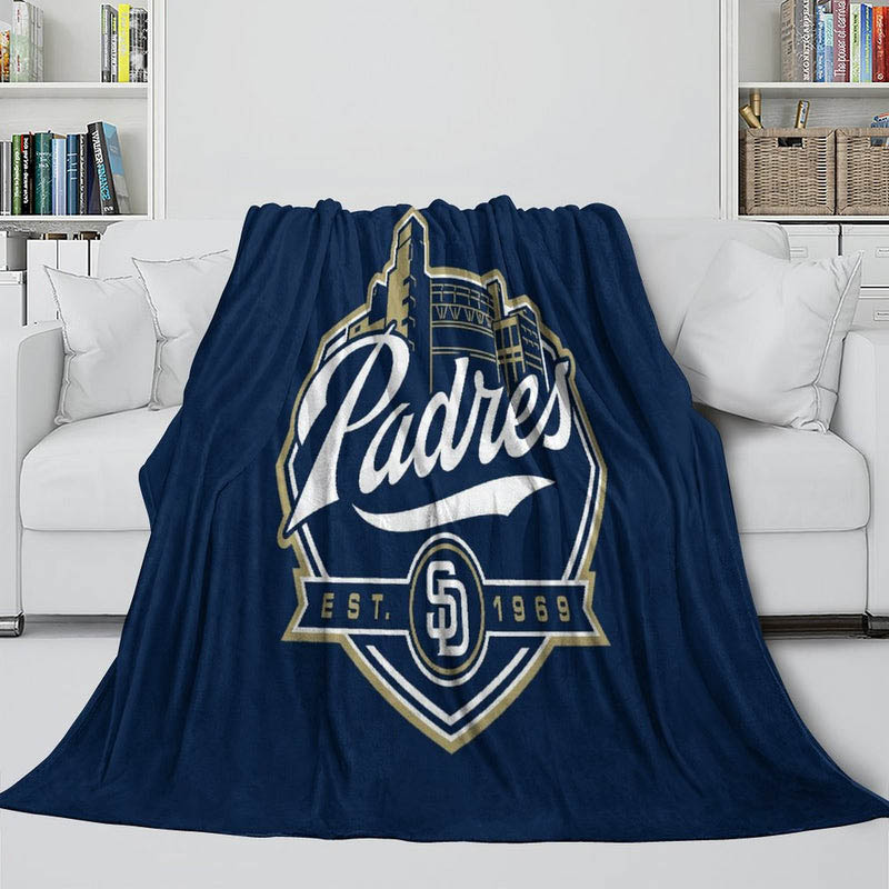 San Diego Padres Blankets Fleece Blanket Throw Blanket Plush Blankets