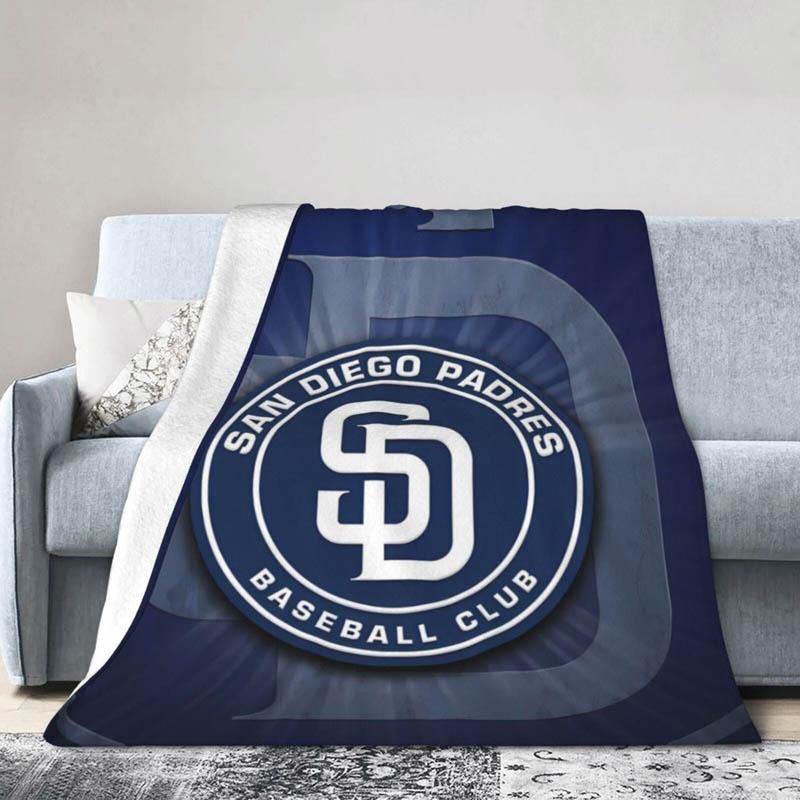 San Diego Padres Blankets Fleece Blanket Throw Plush Blanket