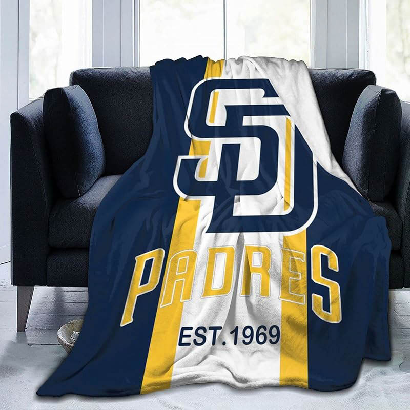 San Diego Padres Blankets Fleece Blankets Throw Blanket Plush Blankets