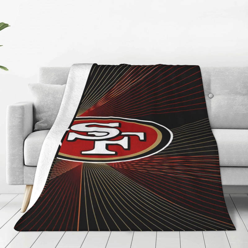 San Francisco 49ers Blanket Fleece Blanket Throw Blanket Plush Blanket