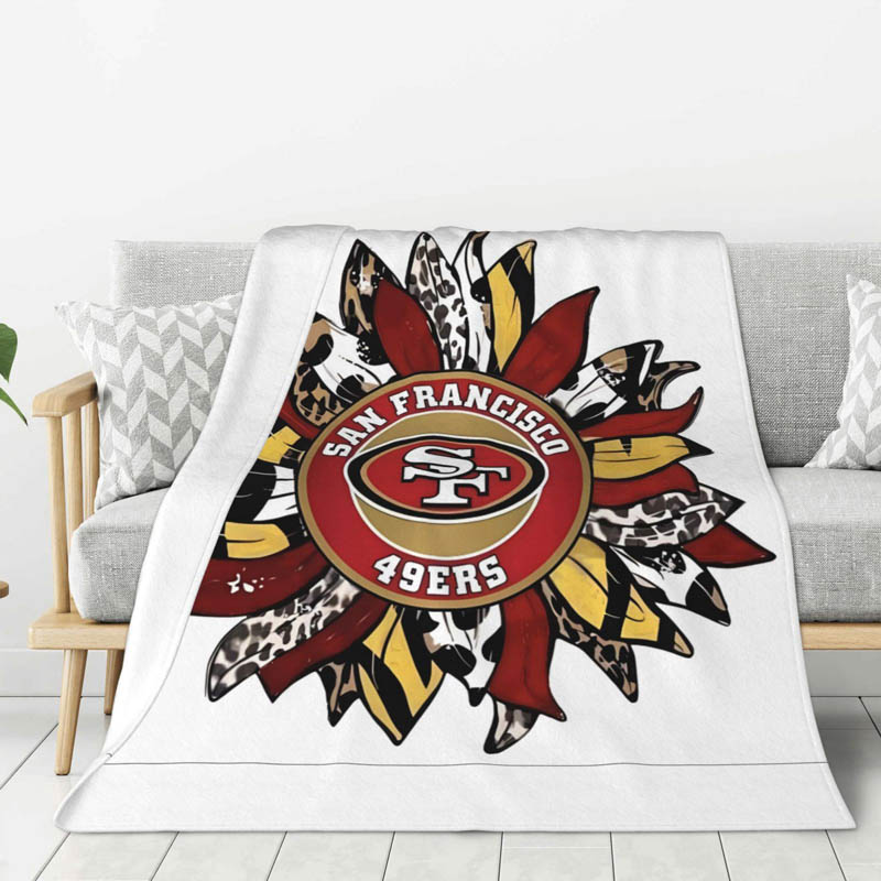 San Francisco 49ers Blanket Fleece Blanket Throw Blanket Plush Blanket