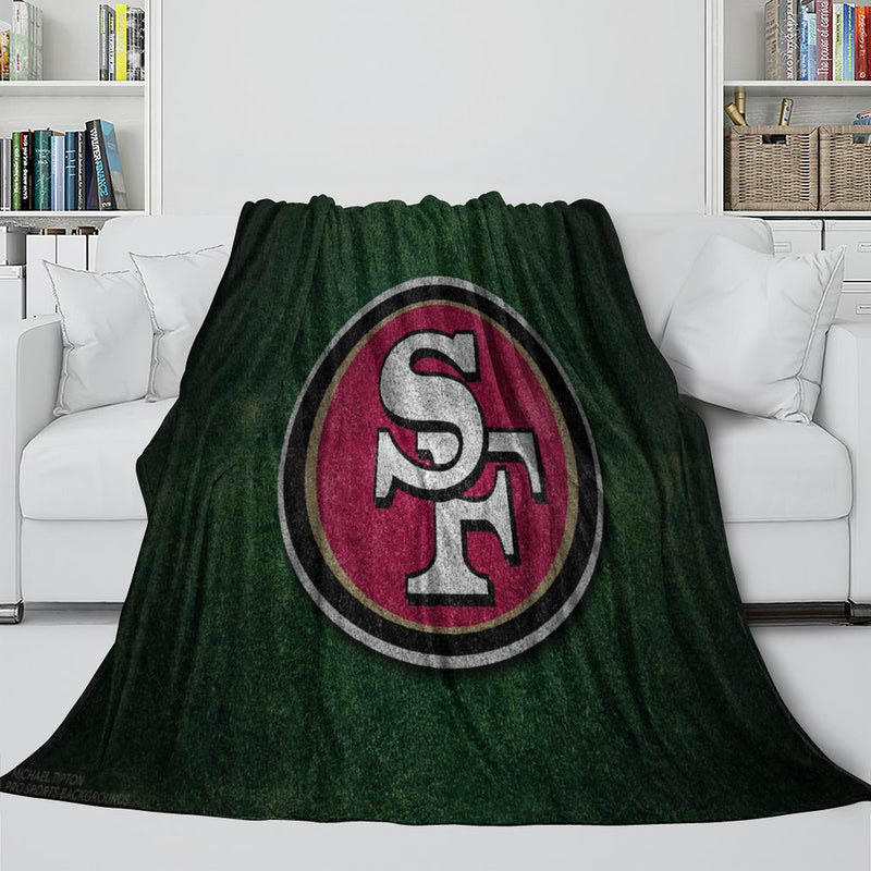 San Francisco 49ers Blanket Fleece Blankets Throw Blanket Plush Blankets