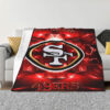 san francisco 49ers blanket fleece blankets throw blankets plush blankets v62