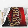 san francisco 49ers blanket fleece blankets throw plush blankets v65 san francisco 49ers blanket fleece blankets throw plush blankets v65