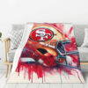 san francisco 49ers blanket sherpa blanket throw blanket plush blankets v21 san francisco 49ers blanket sherpa blanket throw blanket plush blankets v21