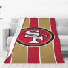 san francisco 49ers blanket sherpa blanket throw blanket plush blankets v50