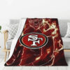 san francisco 49ers blanket sherpa blankets throw blankets plush blanket v51 san francisco 49ers blanket sherpa blankets throw blankets plush blanket v51