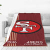 san francisco 49ers blanket sherpa blankets throw plush blanket v55