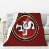 san francisco 49ers blankets fleece blanket throw blanket plush blanket v34