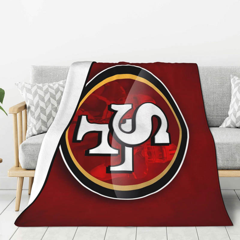San Francisco 49ers Blankets Fleece Blanket Throw Blanket Plush Blanket