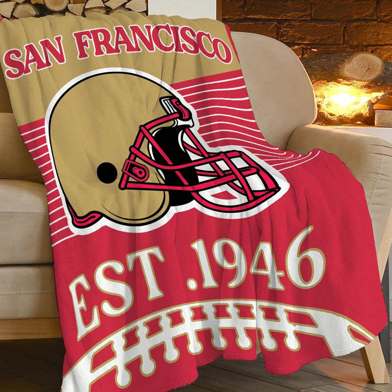 San Francisco 49ers Blankets Fleece Blanket Throw Blanket Plush Blankets