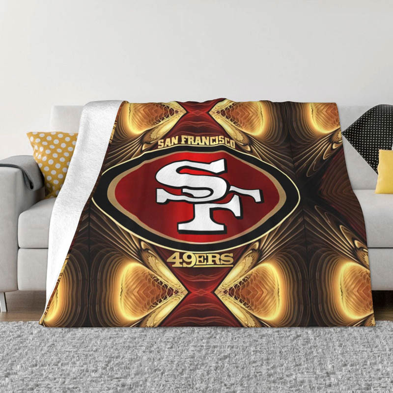 San Francisco 49ers Blankets Fleece Blanket Throw Blanket Plush Blankets