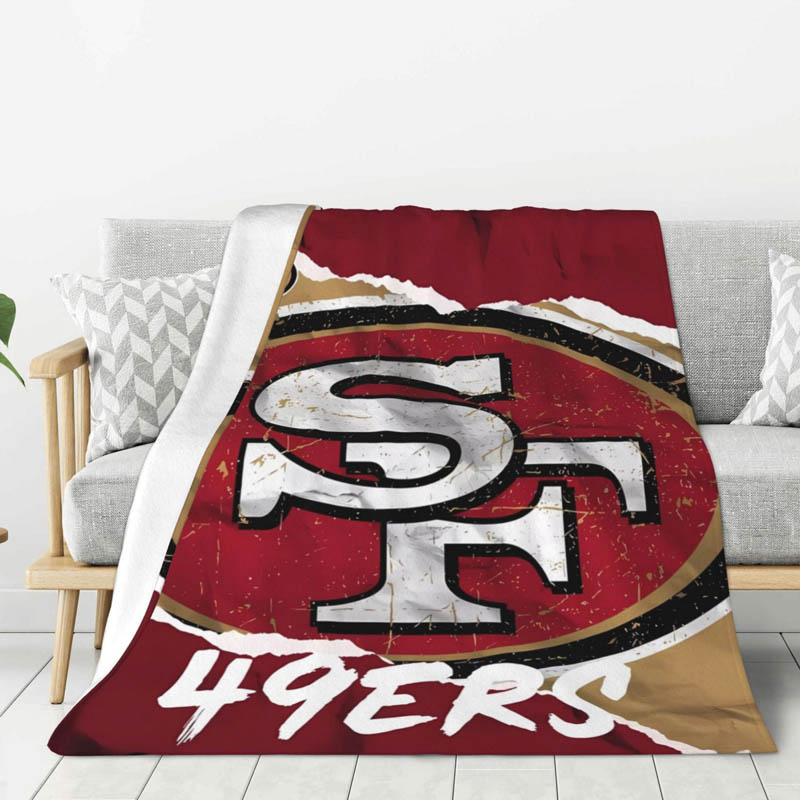 San Francisco 49ers Blankets Fleece Blanket Throw Blanket Plush Blankets