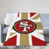 san francisco 49ers blankets fleece blanket throw plush blanket v22