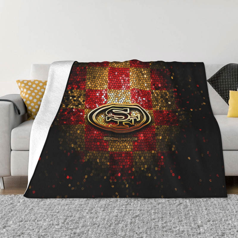 San Francisco 49ers Blankets Fleece Blankets Throw Blanket Plush Blanket