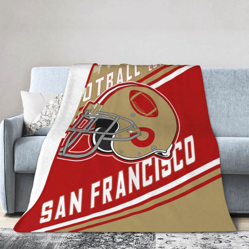 San Francisco 49ers Blankets Fleece Blankets Throw Blankets Plush Blanket