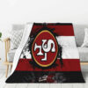 san francisco 49ers blankets fleece blankets throw blankets plush blanket v37 san francisco 49ers blankets fleece blankets throw blankets plush blanket v37