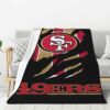 san francisco 49ers blankets sherpa blanket throw blankets plush blankets v30 san francisco 49ers blankets sherpa blanket throw blankets plush blankets v30
