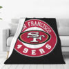 san francisco 49ers blankets sherpa blankets throw blanket plush blankets v80
