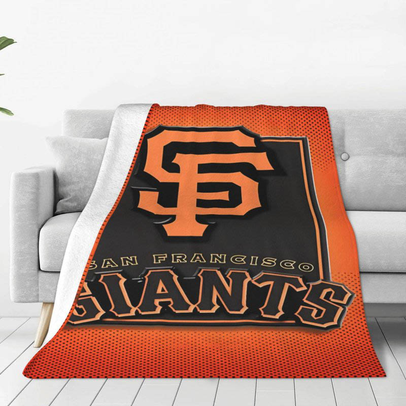 San Francisco Giants Blanket Fleece Blanket Throw Blanket Plush Blankets