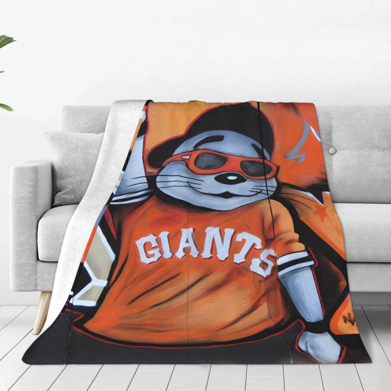 San Francisco Giants Blanket Fleece Blanket Throw Blanket Plush Blankets