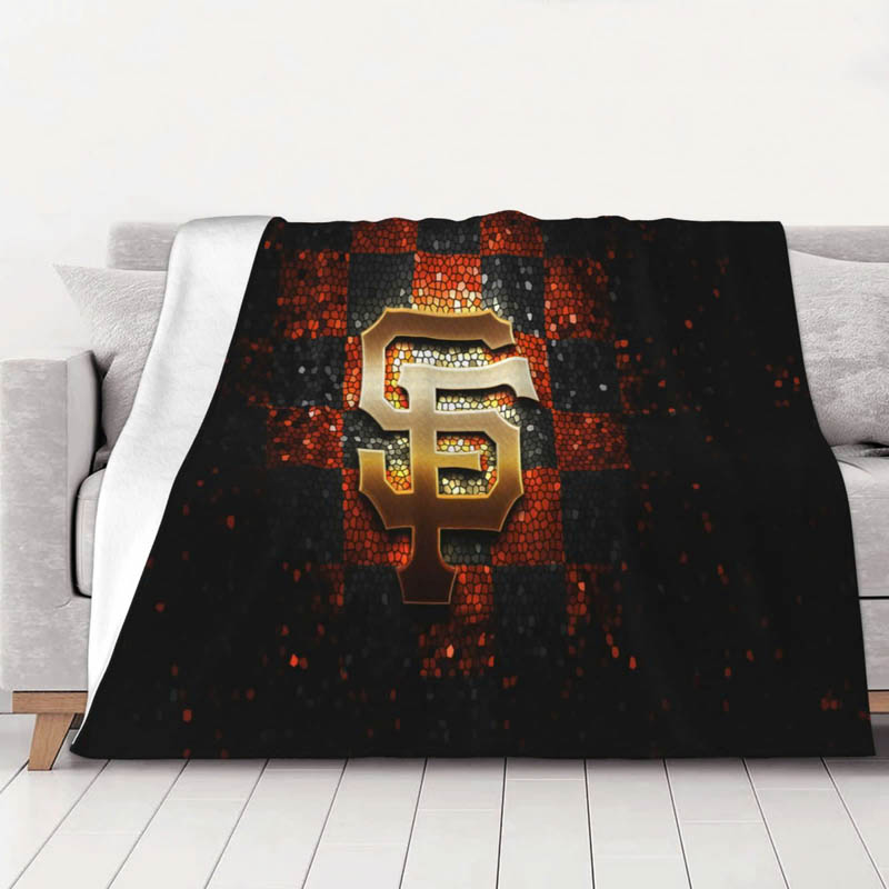 San Francisco Giants Blanket Fleece Blanket Throw Plush Blanket