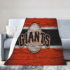 san francisco giants blanket sherpa blanket throw plush blankets v11