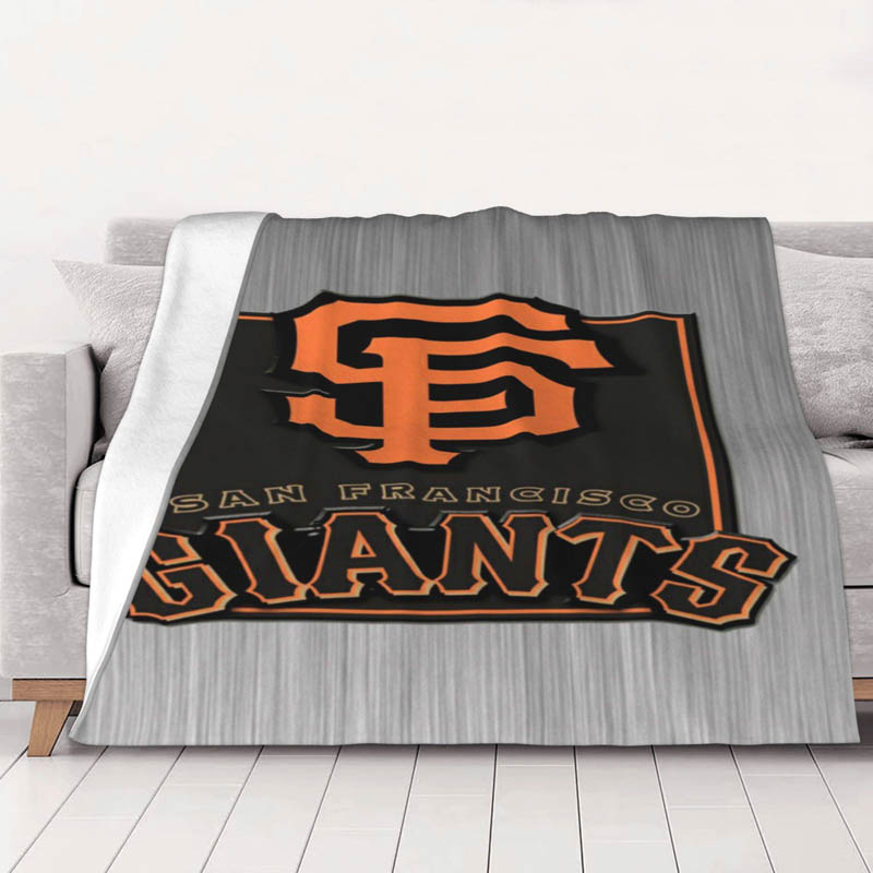 San Francisco Giants Blankets Sherpa Blanket Throw Blanket Plush Blankets