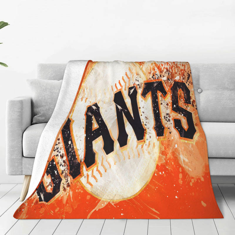 San Francisco Giants Blankets Sherpa Blankets Throw Blanket Plush Blanket