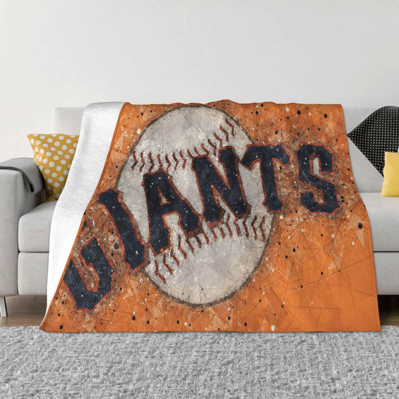 San Francisco Giants Blankets Sherpa Blankets Throw Blanket Plush Blankets