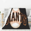 san francisco giants blankets sherpa blankets throw blankets plush blanket v5