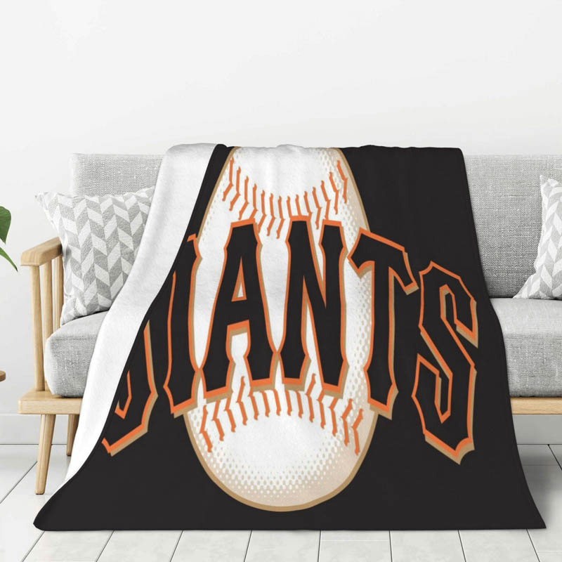 San Francisco Giants Blankets Sherpa Blankets Throw Blankets Plush Blanket
