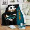 san jose sharks blanket fleece blanket throw blanket plush blanket v20