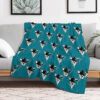 san jose sharks blanket fleece blanket throw blankets plush blankets v12