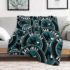 san jose sharks blanket fleece blankets throw blankets plush blankets v11 san jose sharks blanket fleece blankets throw blankets plush blankets v11