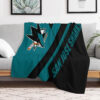 san jose sharks blankets sherpa blankets throw plush blanket v1