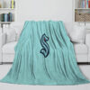 seattle kraken blanket fleece blankets throw blanket plush blankets v12