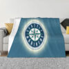 seattle mariners blanket sherpa blanket throw blanket plush blanket v9