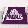 seattle mariners blanket sherpa blanket throw plush blanket v11