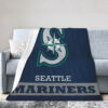 seattle mariners blankets fleece blanket throw blankets plush blanket v29
