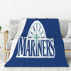 seattle mariners blankets fleece blanket throw plush blanket v16