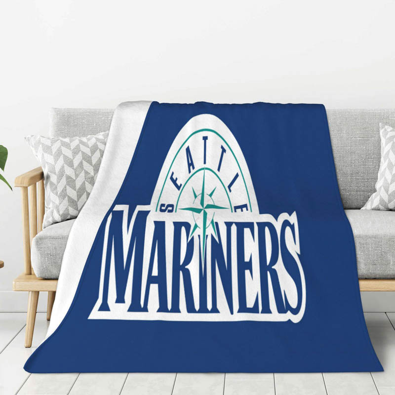 Seattle Mariners Blankets Fleece Blanket Throw Plush Blanket
