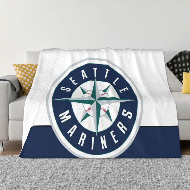 Seattle Mariners Blankets Fleece Blankets Throw Blankets Plush Blanket