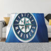 seattle mariners blankets fleece blankets throw blankets plush blanket v4