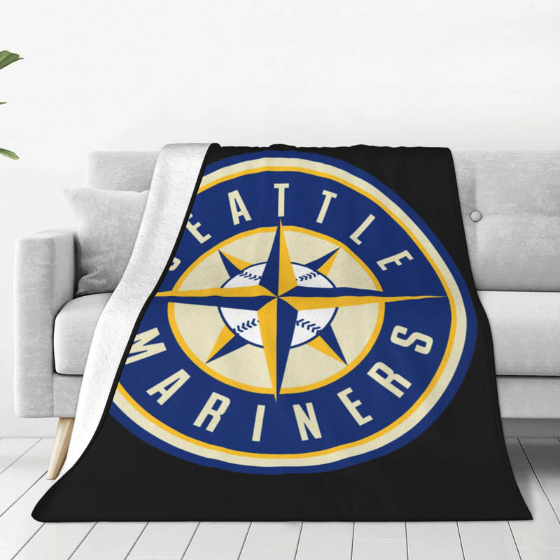 Seattle Mariners Blankets Fleece Blankets Throw Plush Blanket