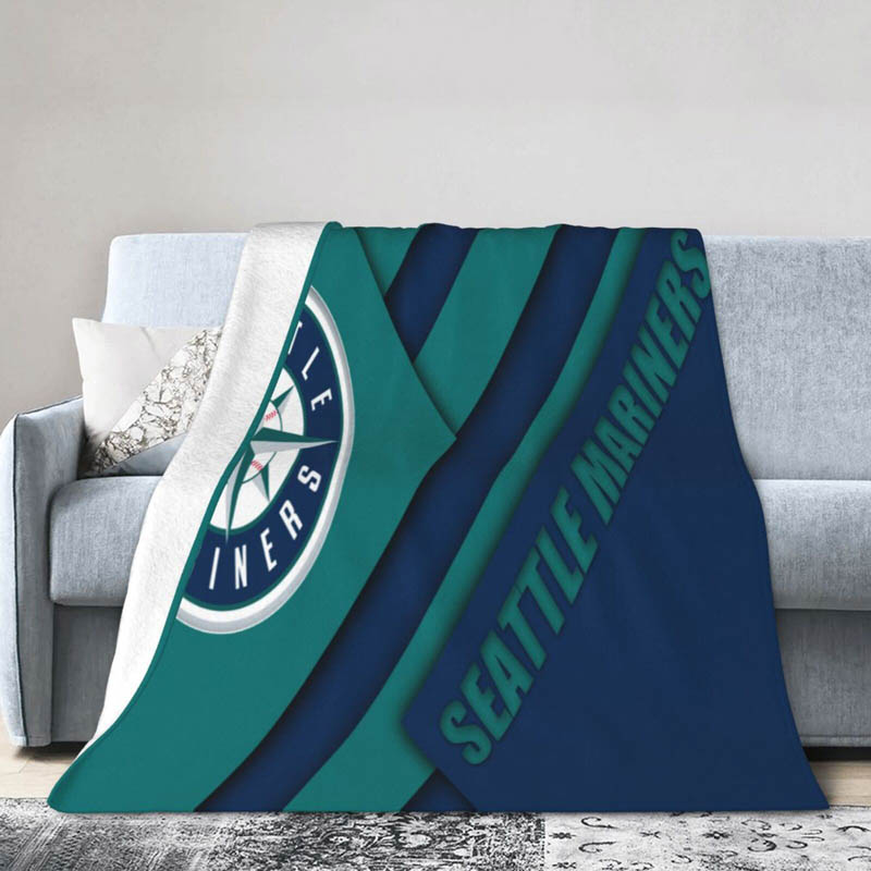 Seattle Mariners Blankets Sherpa Blankets Throw Blanket Plush Blankets